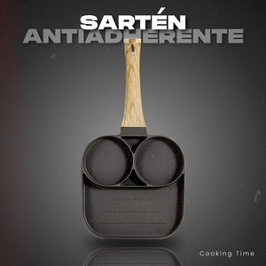 Sartén antiadherente 3 en 1 - Cooking Time™